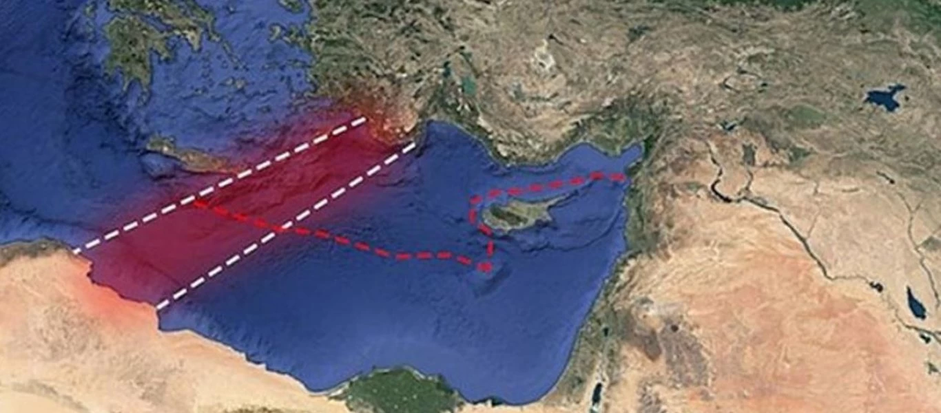 Η Άγκυρα κατέθεσε συντεταγμένες για ΑΟΖ & αρπάζει ελληνική υφαλοκρηπίδα εν μέσω 25ης Μαρτίου!